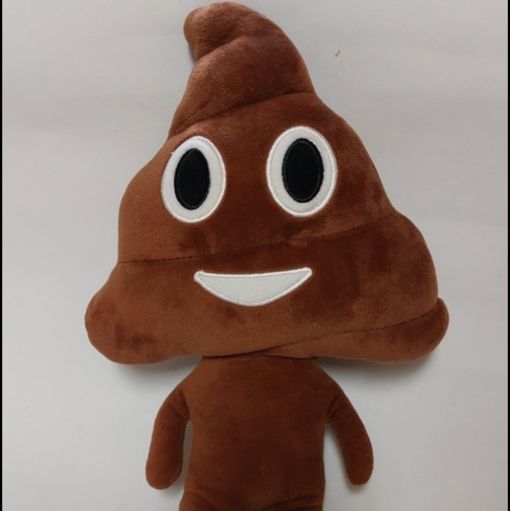 Funny Cute Poop Emoji Hug Plush Pillow